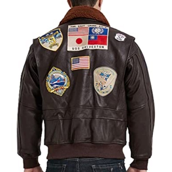 JAKLEZ Mens Aviator Pilot Top Gun Bomber Jacket - Picture 3 of 14